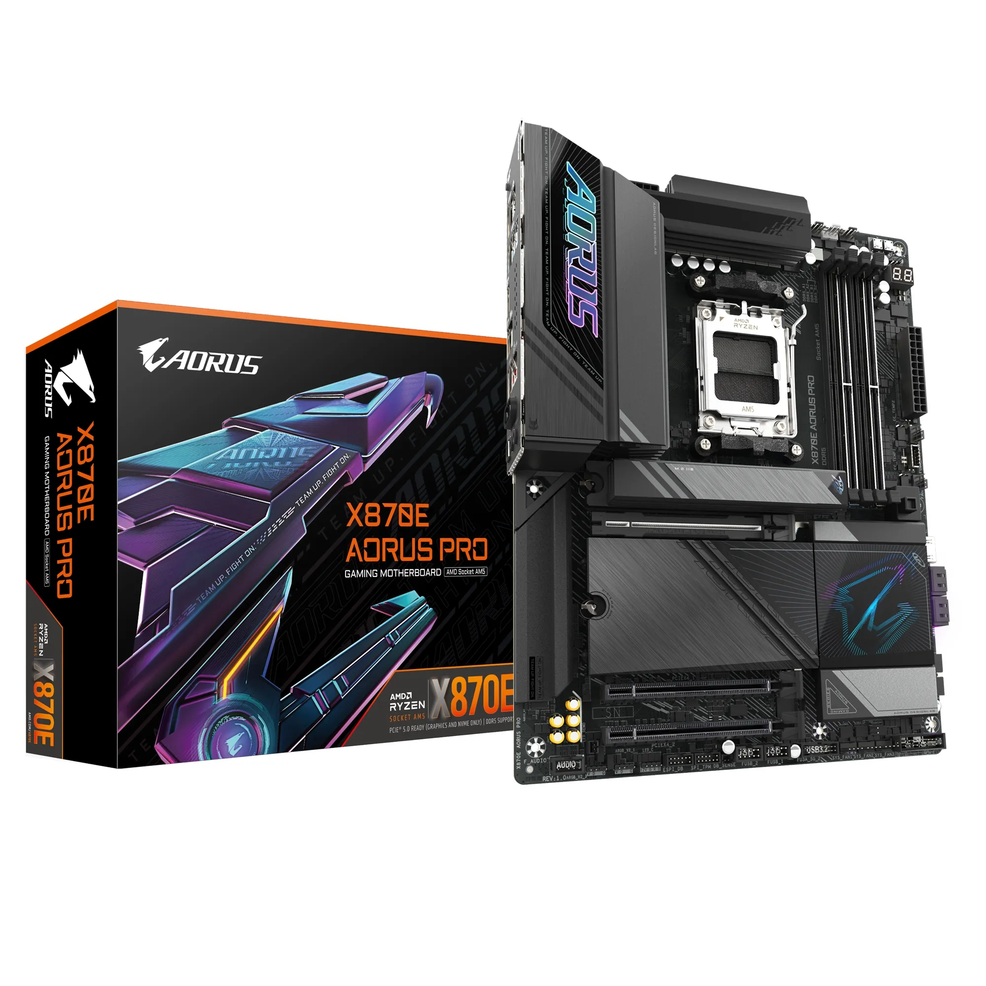 Купити Материнська плата Gigabyte X870E AORUS PRO - фото 5