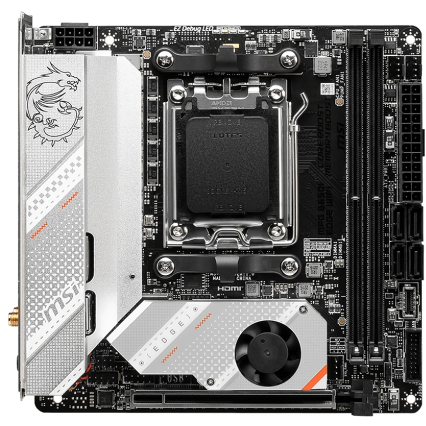 Купити Материнська плата MSI MPG B650I Edge WiFi - фото 1