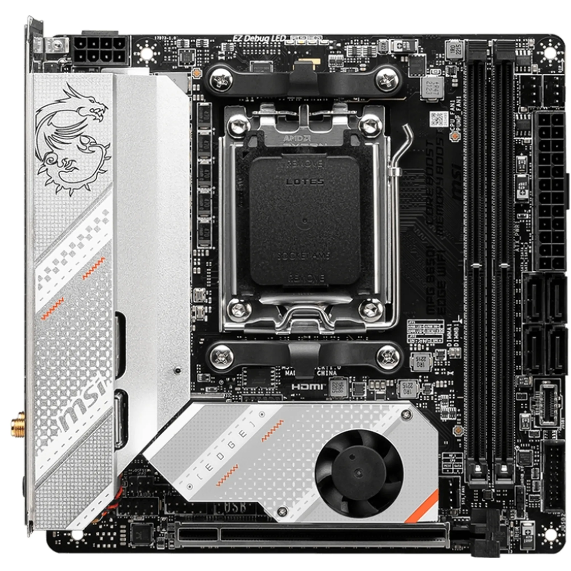 Купити Материнська плата MSI MPG B650I Edge WiFi - фото 1