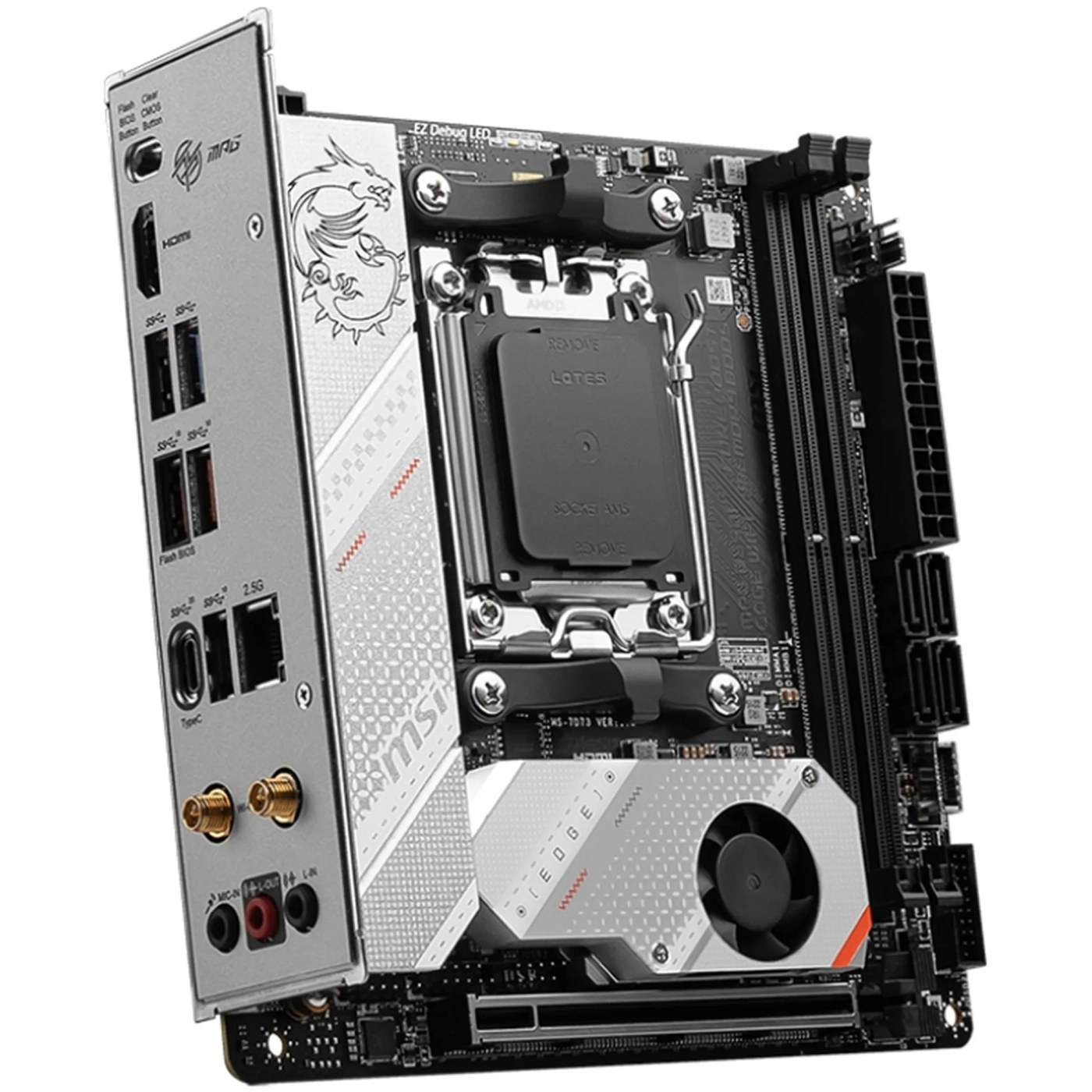 Купити Материнська плата MSI MPG B650I Edge WiFi - фото 3