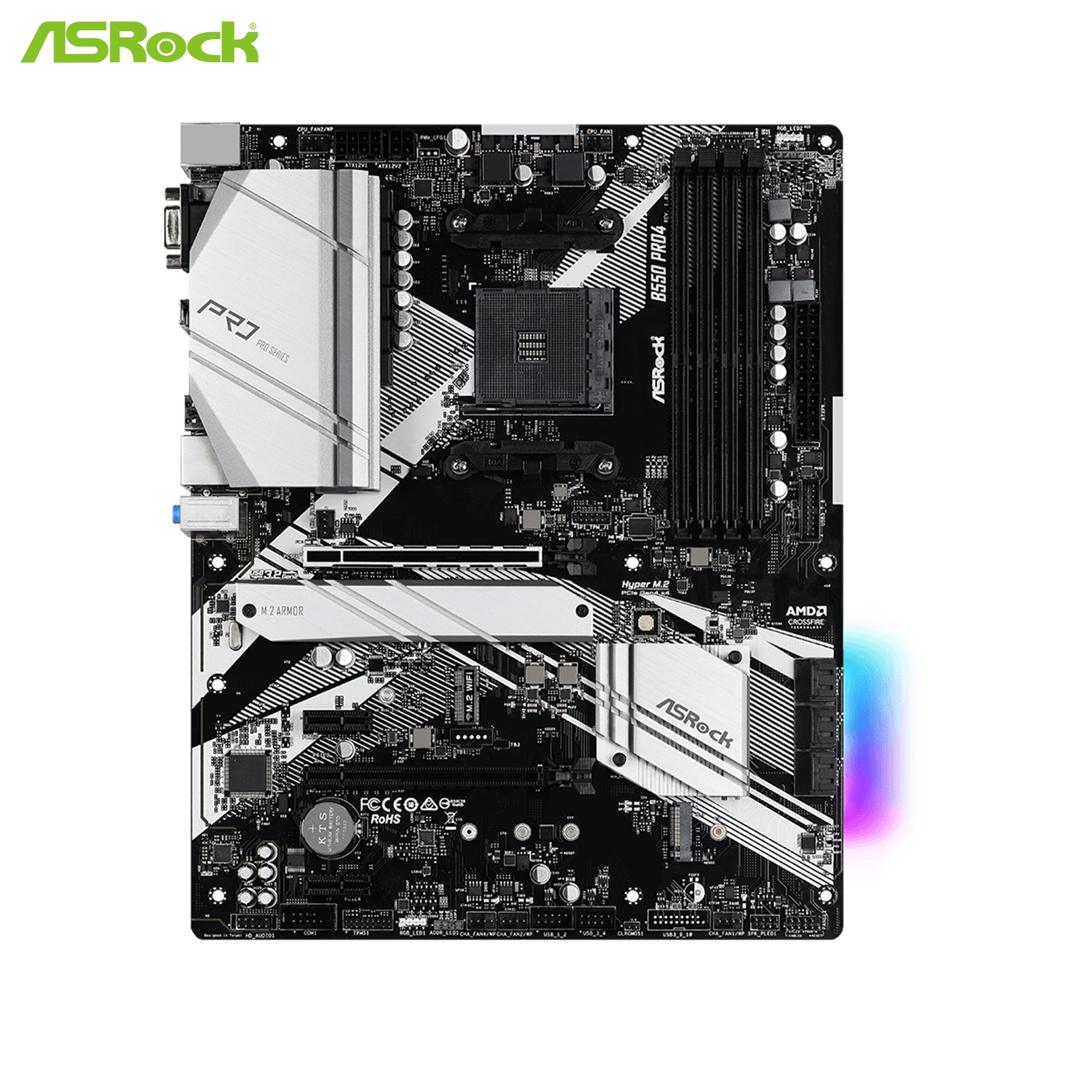 Купити Материнська плата ASRock B550 Pro4 - фото 2