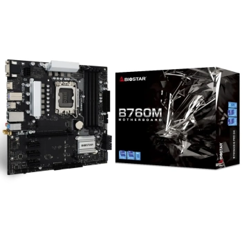 Купить Материнскaя плата BIOSTAR B760MX2-E PRO D4 (s1700, Intel B760) - фото 4