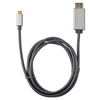 Купити Кабель Viewcon 4K 60Hz USB-C to DisplayPort 1.5м Black (TE392) - фото 1