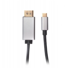 Купити Кабель Viewcon 4K 60Hz USB-C to DisplayPort 1.5м Black (TE392) - фото 2