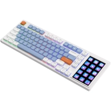 Купити Клавіатура Ajazz AKP815 Red Switch White/Blue/Orange (AKP815-R-WBO) - фото 4