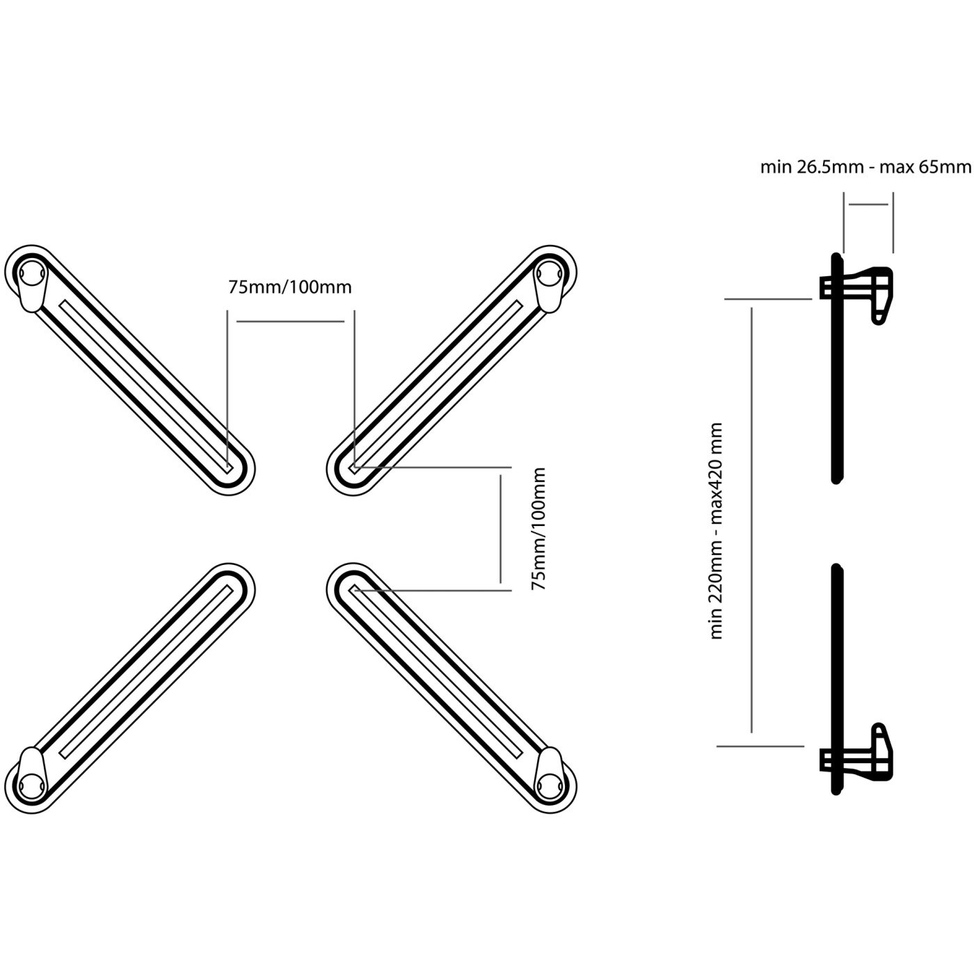 Купить Кронштейн ITech ADPU-1 - фото 3