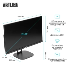 Купити Моноблок ARTLINE Business M61 Windows 11 Pro (M61v43Win) - фото 3