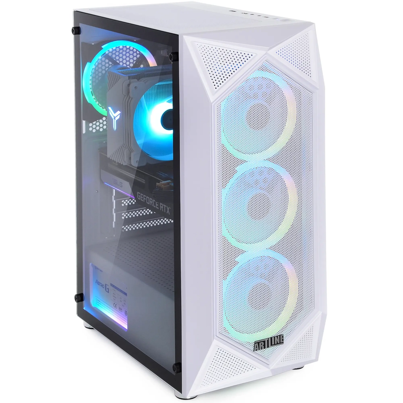 Купить Компьютер ARTLINE Gaming X49WHITE Windows 11 Home (X49WHITEv82Win) - фото 1