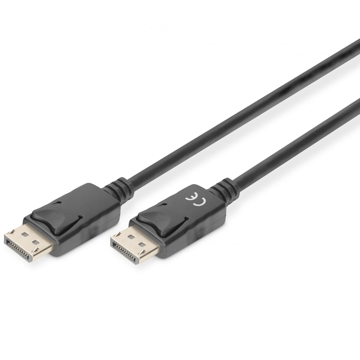 Купити Кабель DIGITUS DisplayPort UHD 4K (M/M) 2m Black (DB-340100-020-S) - фото 1