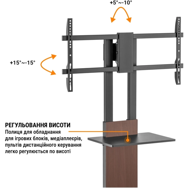 Купити Стійка з кріпленням для телевізора OfficePro TVS605 - фото 8