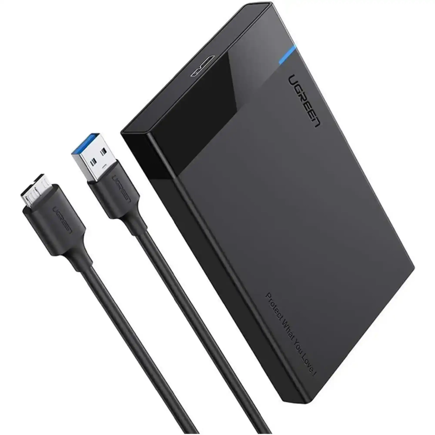 Купить Внешний карман для SSD M.2 для SATA HDD, SDD UGREEN 3.0 US221 Black (30848) - фото 1