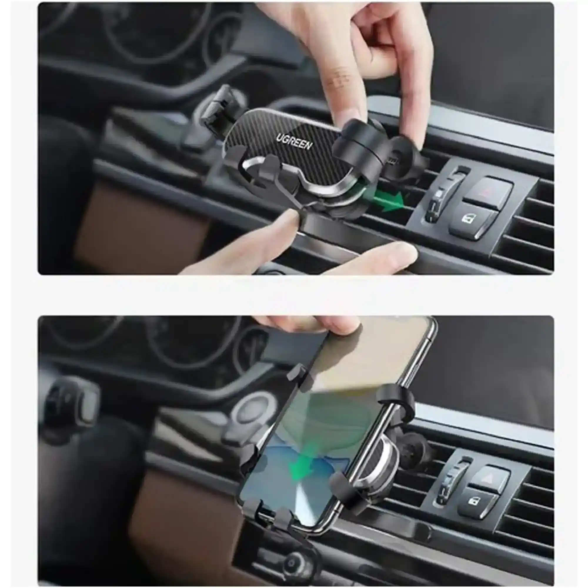 Купить Автомобильный держатель UGREEN LP228 Black (80871) - фото 5