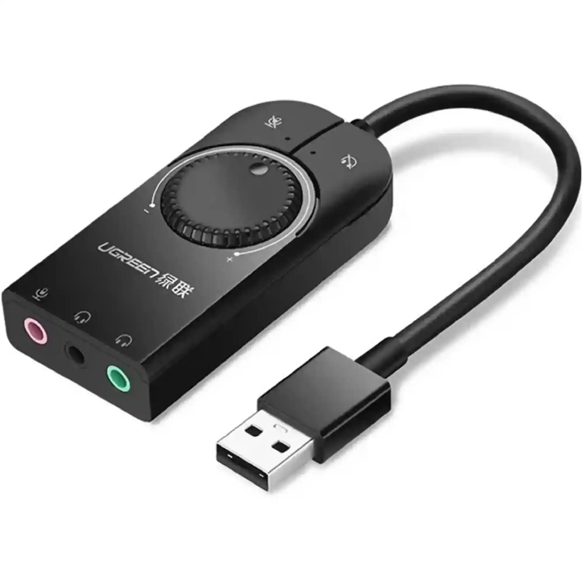 Купить Звуковая карта Ugreen CM129 Black (40964) - фото 1