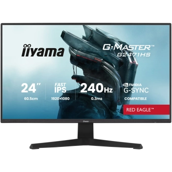 Купити Монітор 23.8" IiyamaG-Master Red Eagle G2471HS-B1 - фото 1