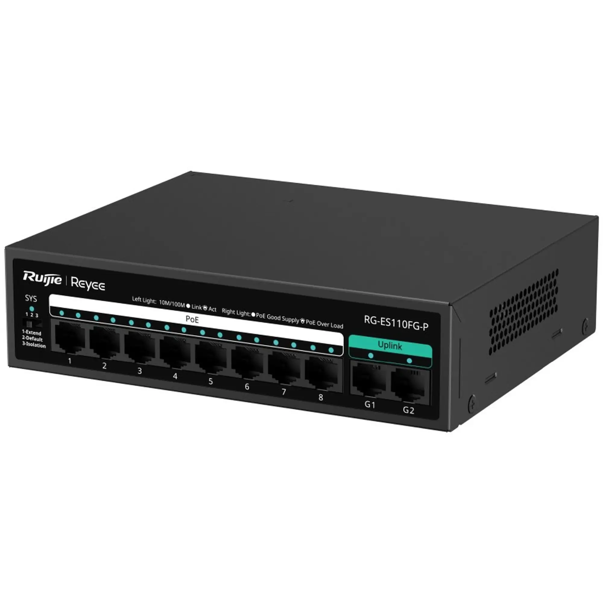 Купити Комутатор Ruijie Reyee RG-ES110FG-P - фото 3