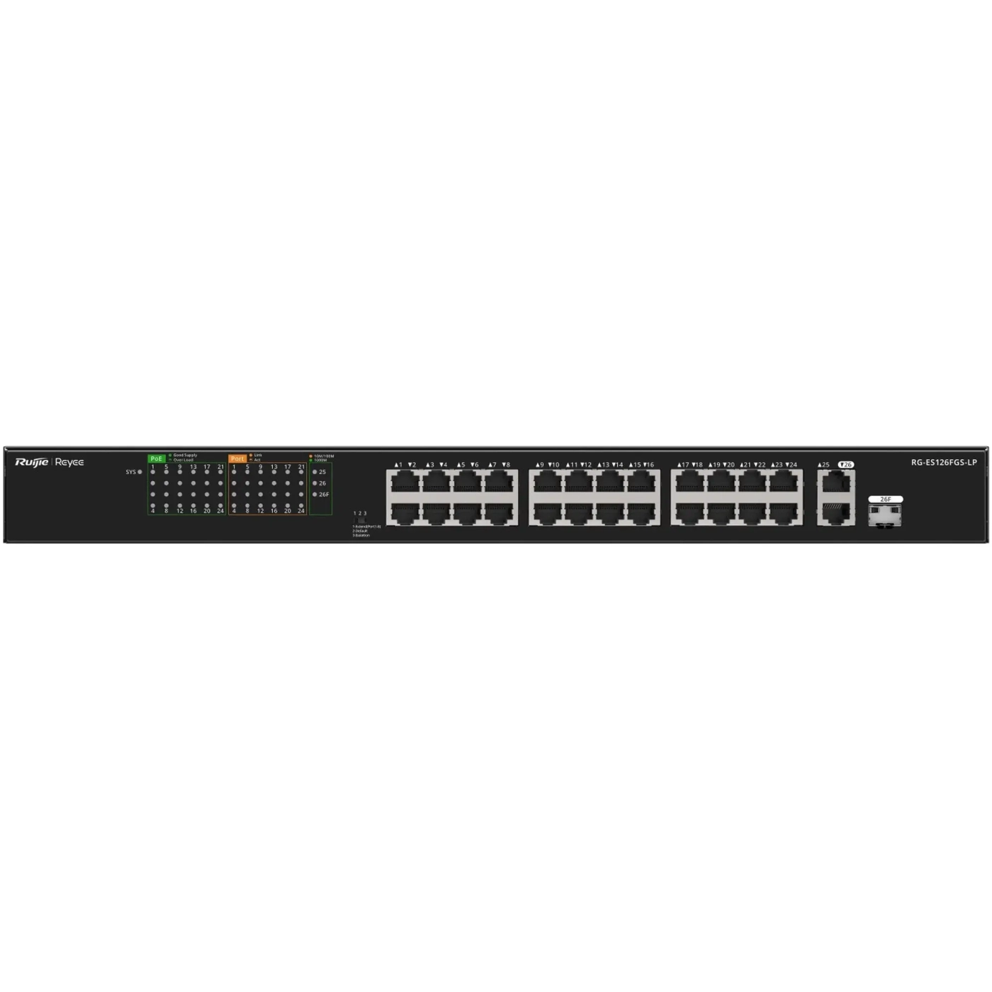 Купити Комутатор Ruijie Reyee RG-ES126FGS-LP - фото 4