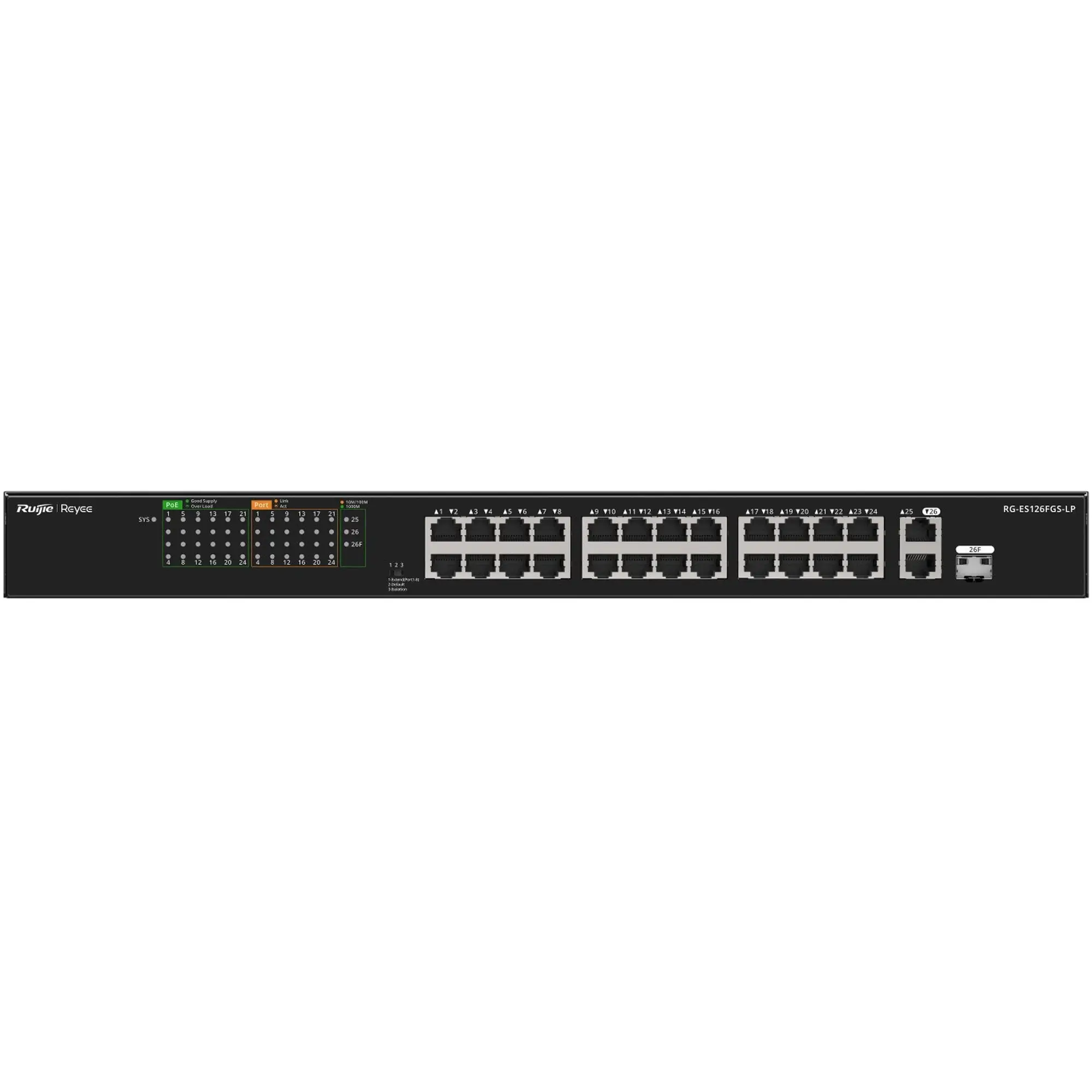 Купити Комутатор Ruijie Reyee RG-ES126FGS-LP - фото 4