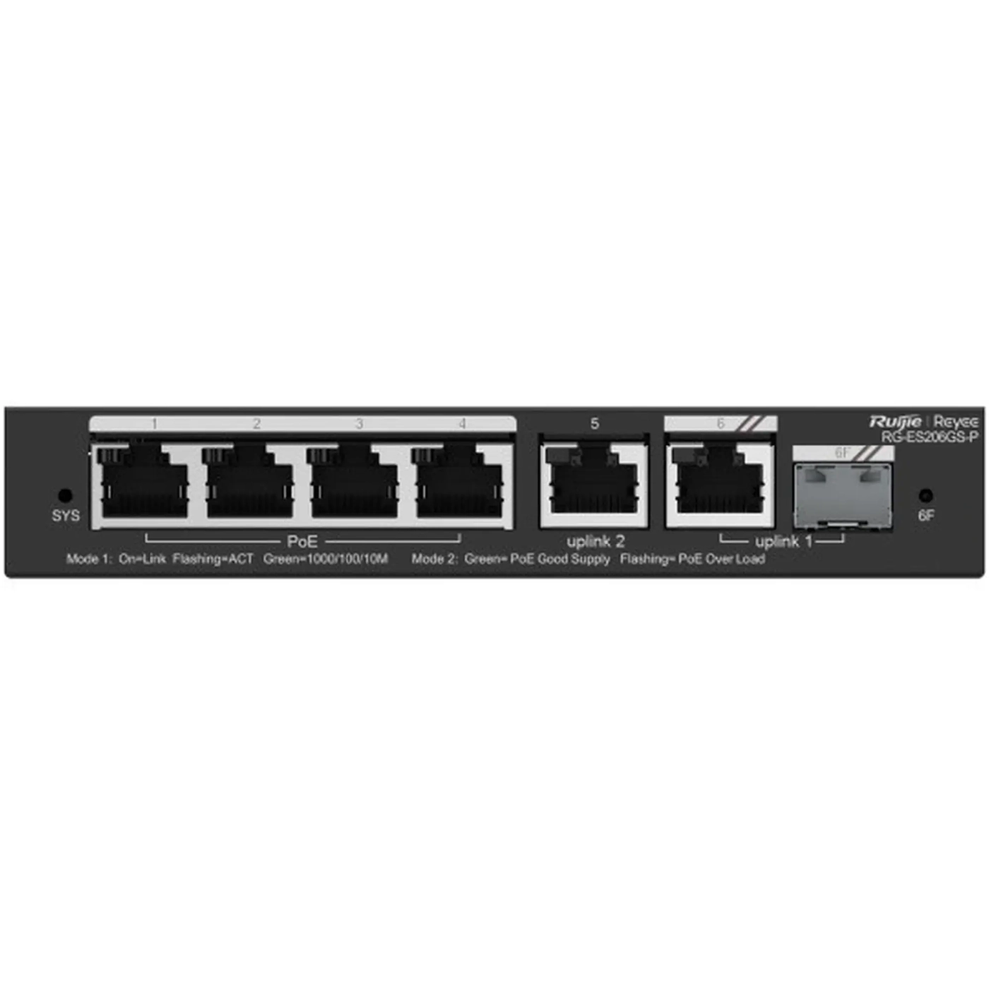 Купити Комутатор Ruijie Reyee RG-ES206GS-P - фото 2