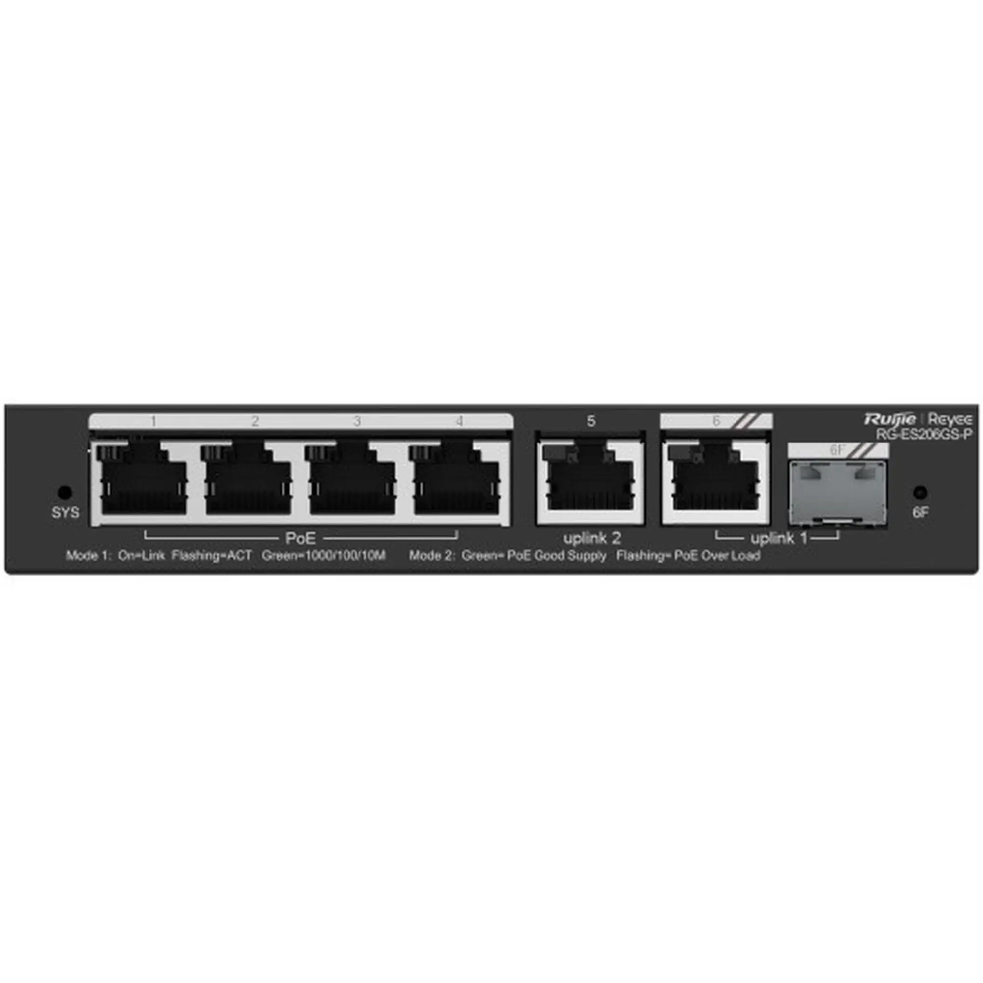 Купити Комутатор Ruijie Reyee RG-ES206GS-P - фото 2