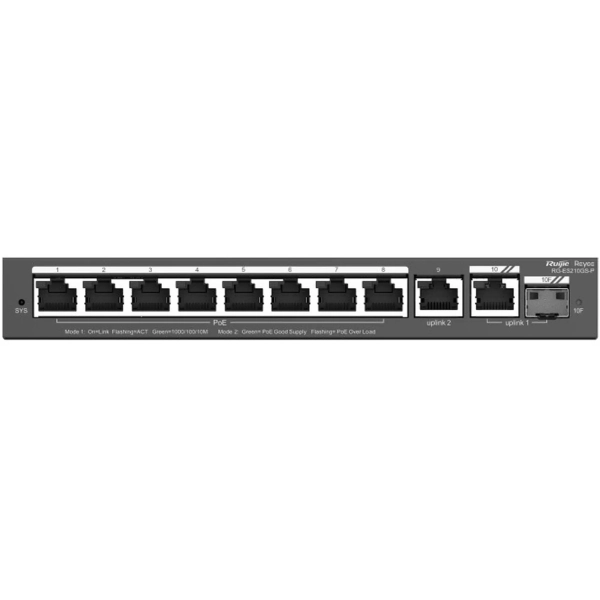Купити Комутатор Ruijie Reyee RG-ES210GS-P - фото 2