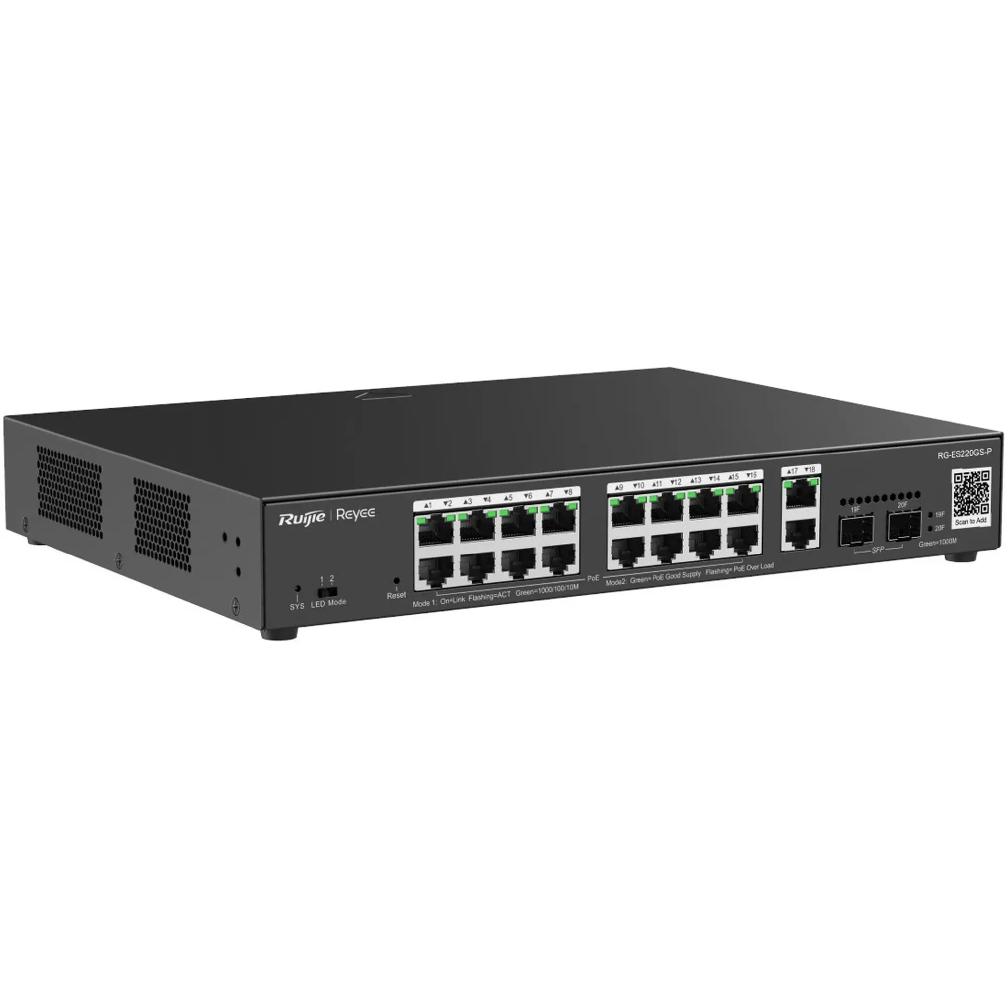 Купити Комутатор Ruijie Reyee RG-ES220GS-P - фото 2