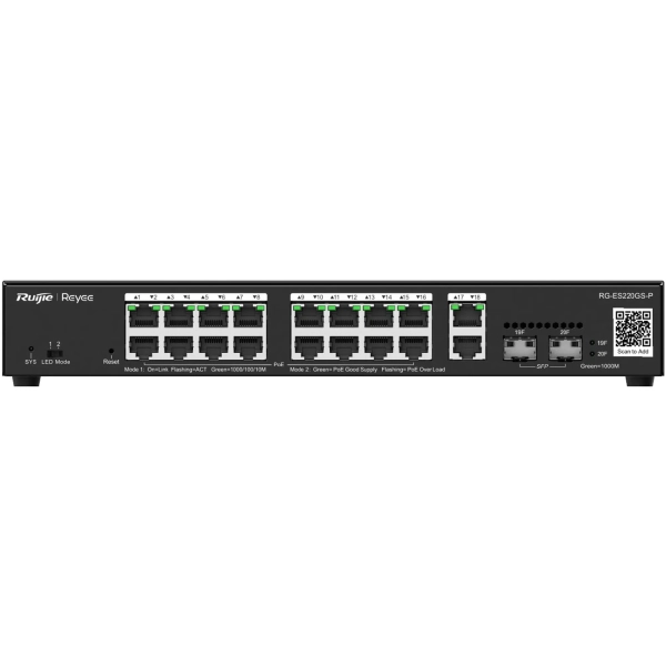 Купити Комутатор Ruijie Reyee RG-ES220GS-P - фото 3