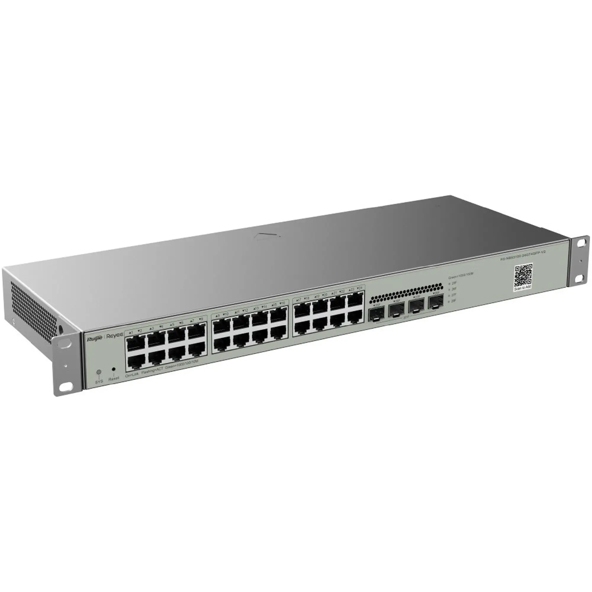 Купити Комутатор Ruijie Reyee RG-NBS3100-24GT4SFP-V2 - фото 2