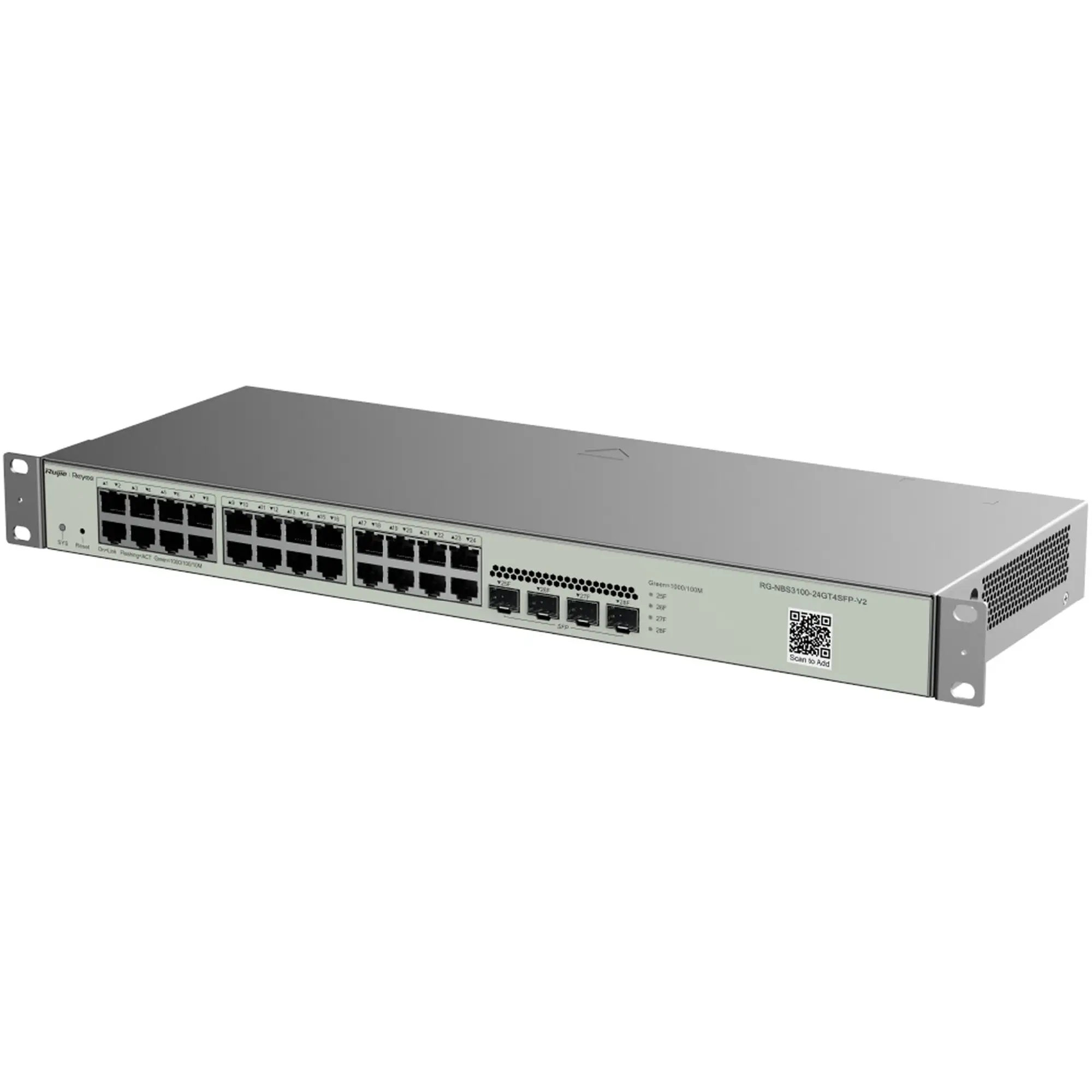 Купити Комутатор Ruijie Reyee RG-NBS3100-24GT4SFP-V2 - фото 3