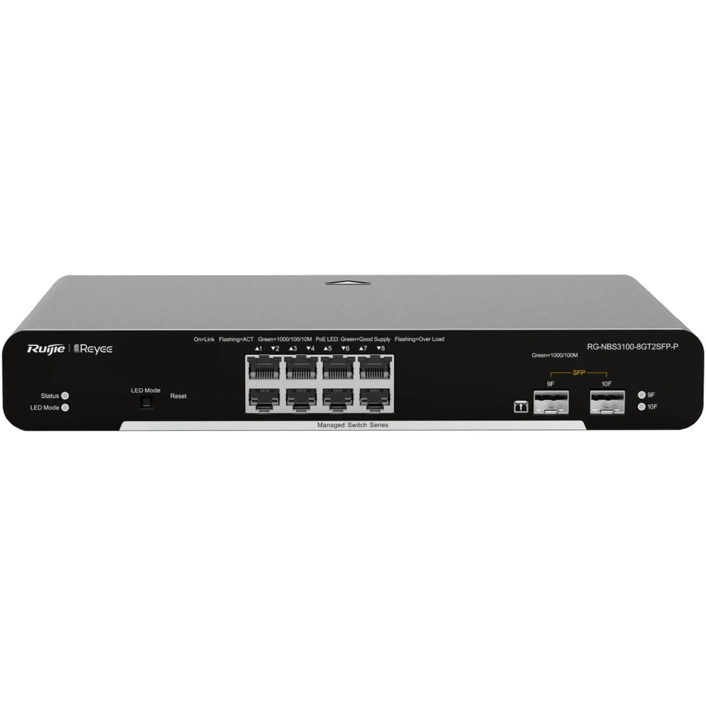 Купити Комутатор Ruijie Reyee RG-NBS3100-8GT2SFP-P - фото 1