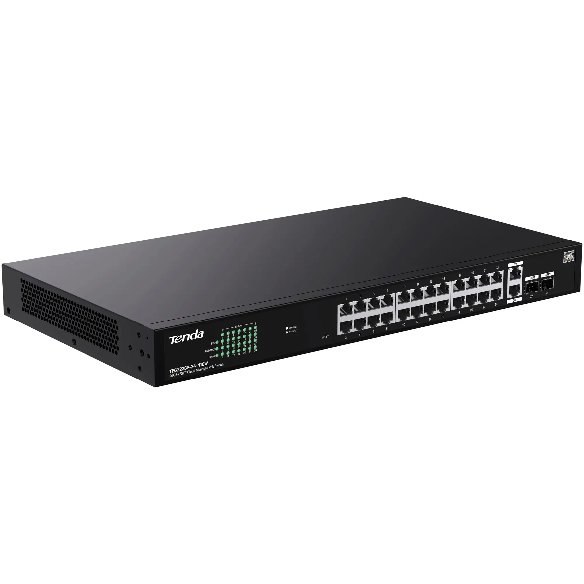 Купити Комутатор Tenda TEG2228P-24-410W - фото 2