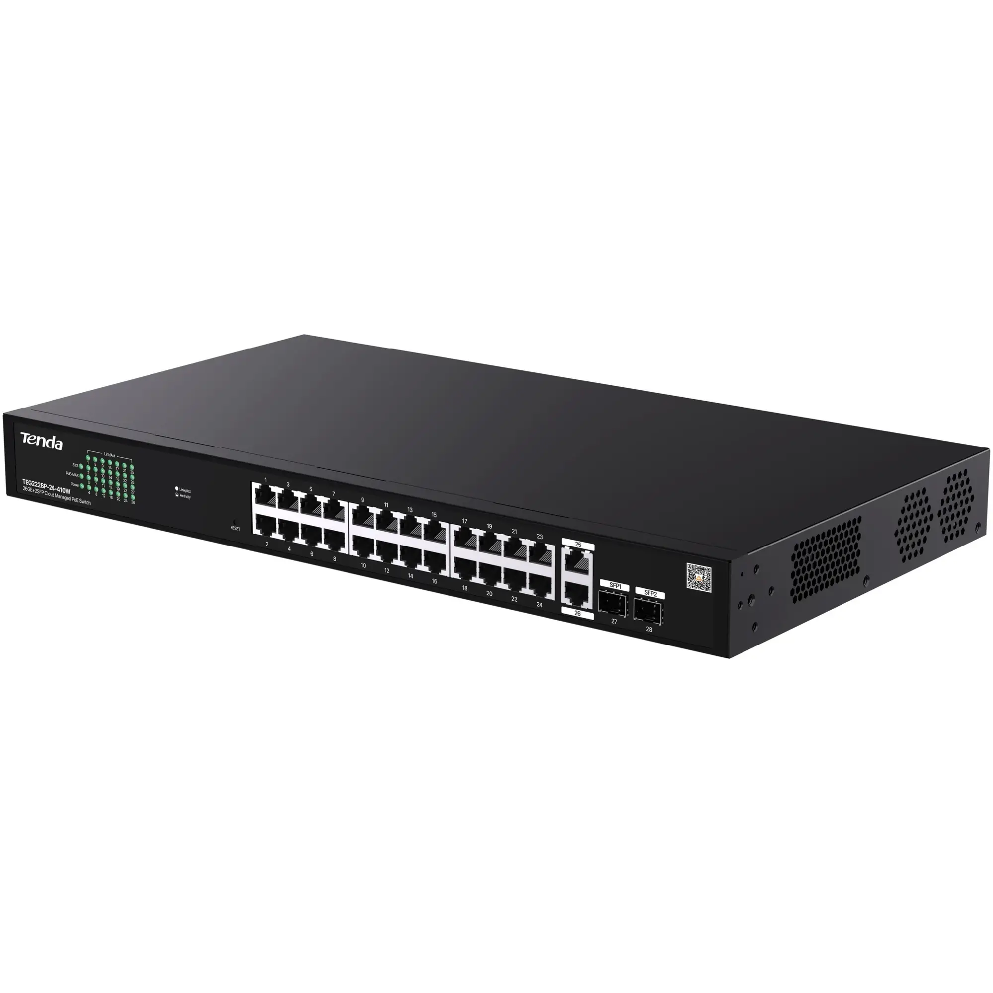 Купити Комутатор Tenda TEG2228P-24-410W - фото 3