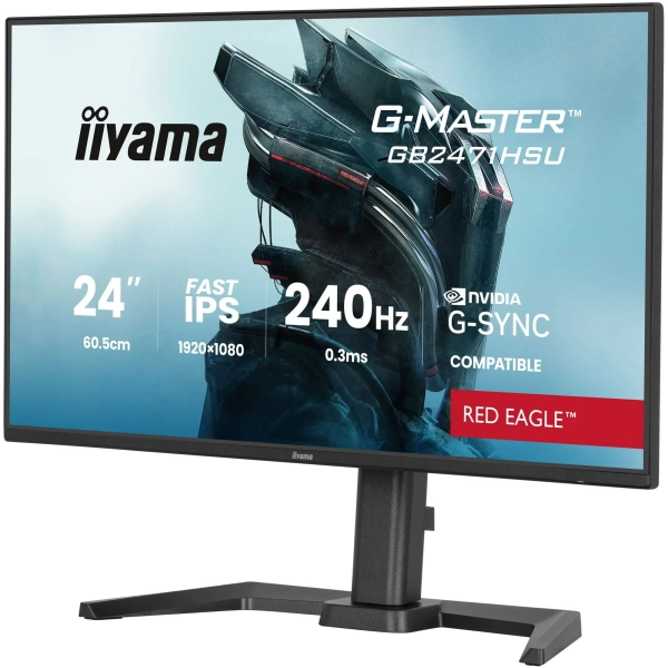 Купити Монітор 23.8" IiyamaG-Master Red Eagle GB2471HSU-B1 - фото 3