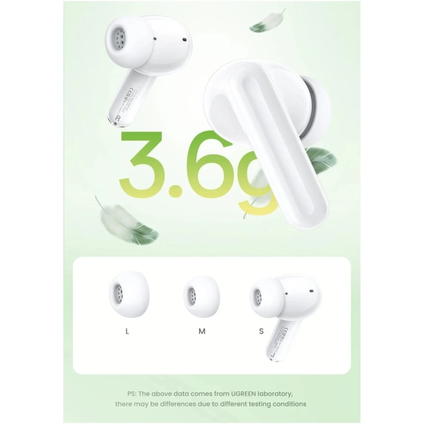 Купить Наушники Ugreen WS207 HiTune P3 White (UGR-45110) - фото 3