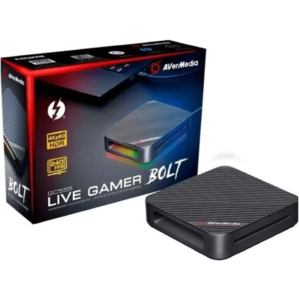 Купити Пристрій захоплення відео AVerMedia Live Gamer Bolt GC555 Black (61GC555000A9) - фото 4
