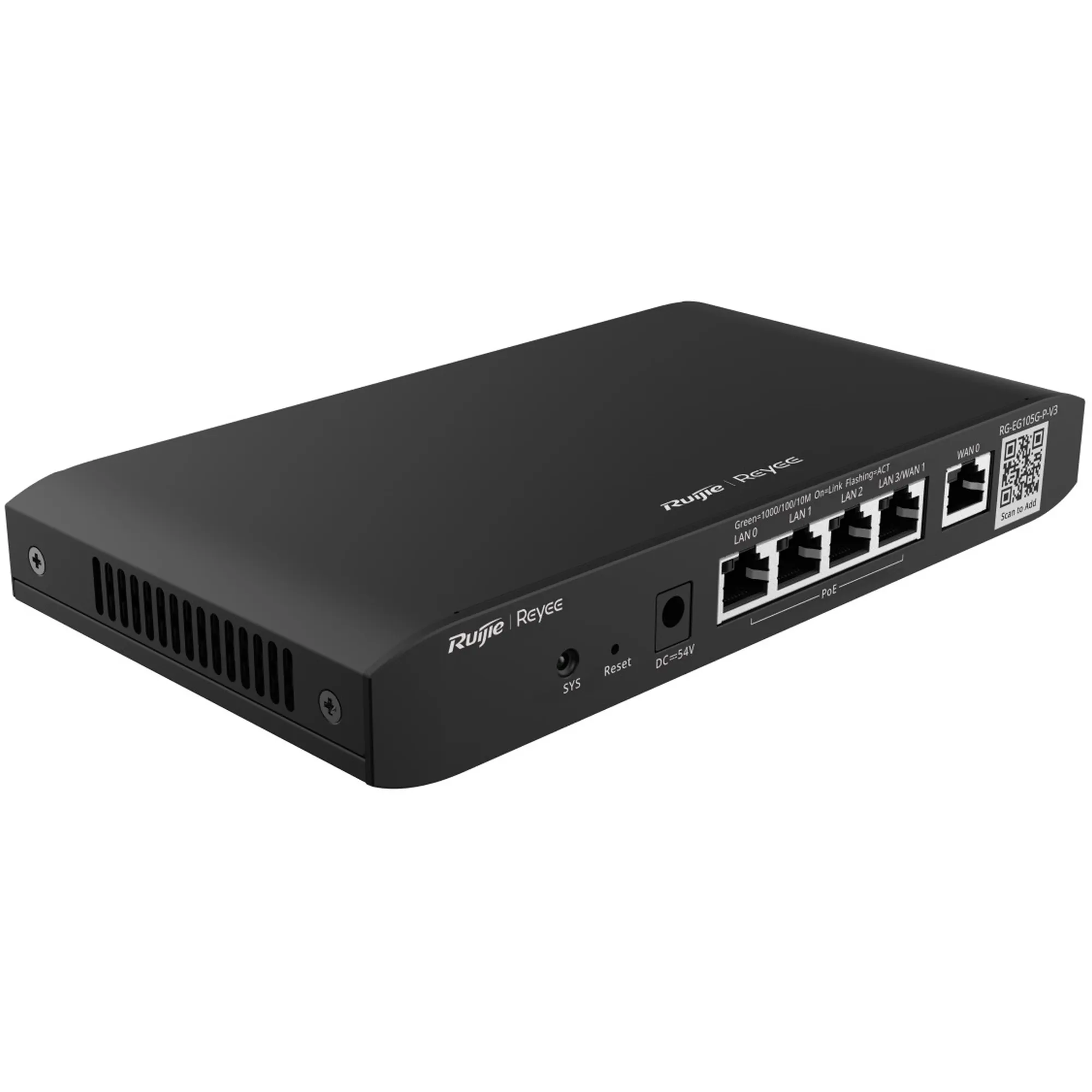 Купити Маршрутизатор Ruijie Reyee RG-EG105G-P-V3 - фото 2