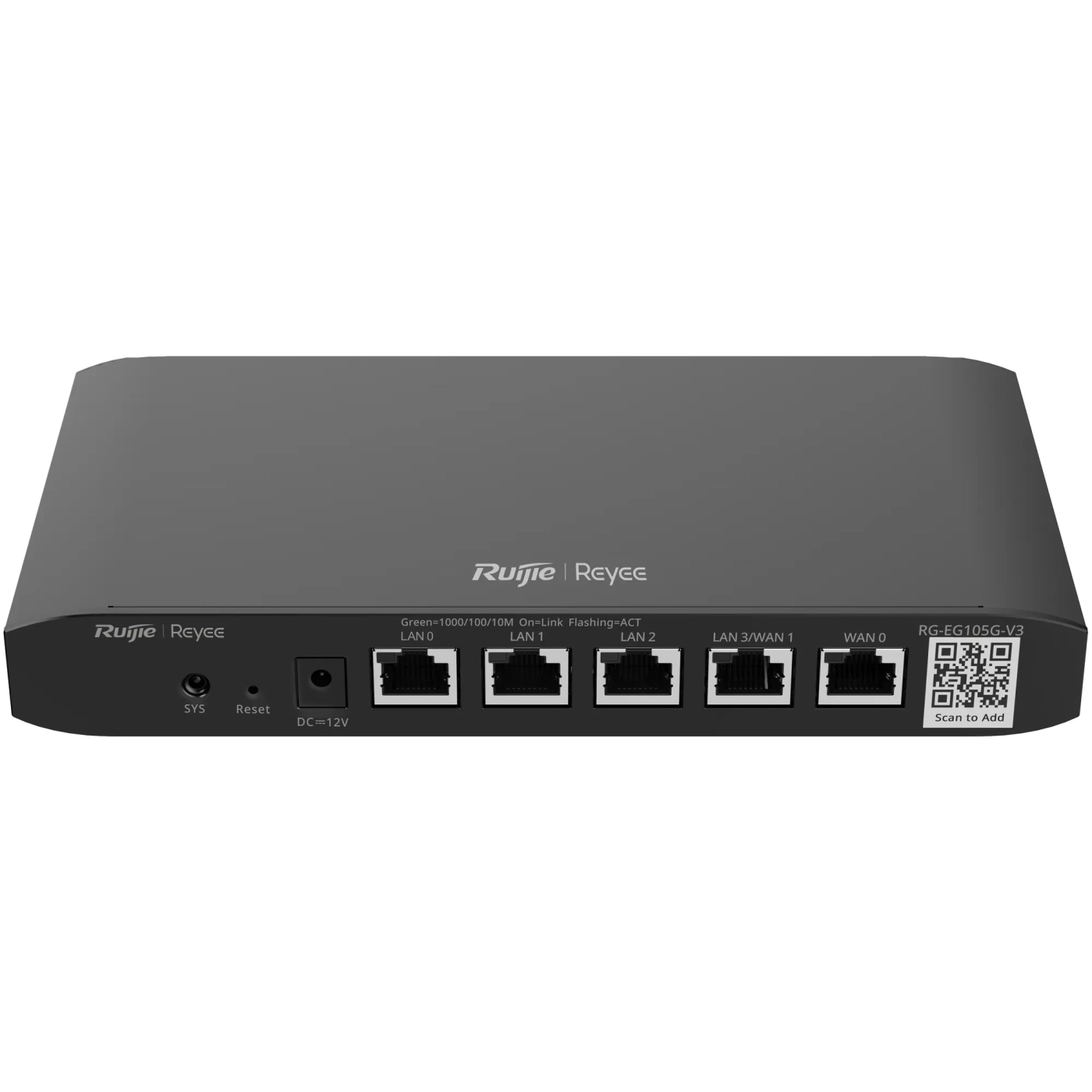 Купити Маршрутизатор Ruijie Reyee RG-EG105G-V3 - фото 1