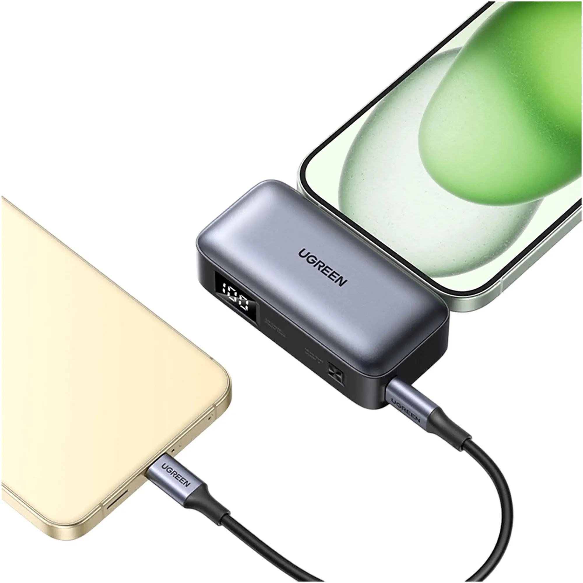 Купить Павербанк УМБ UGREEN PB503 Mini 22.5W 5000mAh Gray (UGR-35338) - фото 6