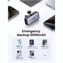 Купить Павербанк УМБ UGREEN PB503 Mini 22.5W 5000mAh Gray (UGR-35338) - фото 8