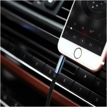 Купить Кабель UGREEN AV112 Angled Cable 3.5mm Male to 3.5mm Male Cable Gold Plated Metal Case with Braid 1m Blue (60179) - фото 4