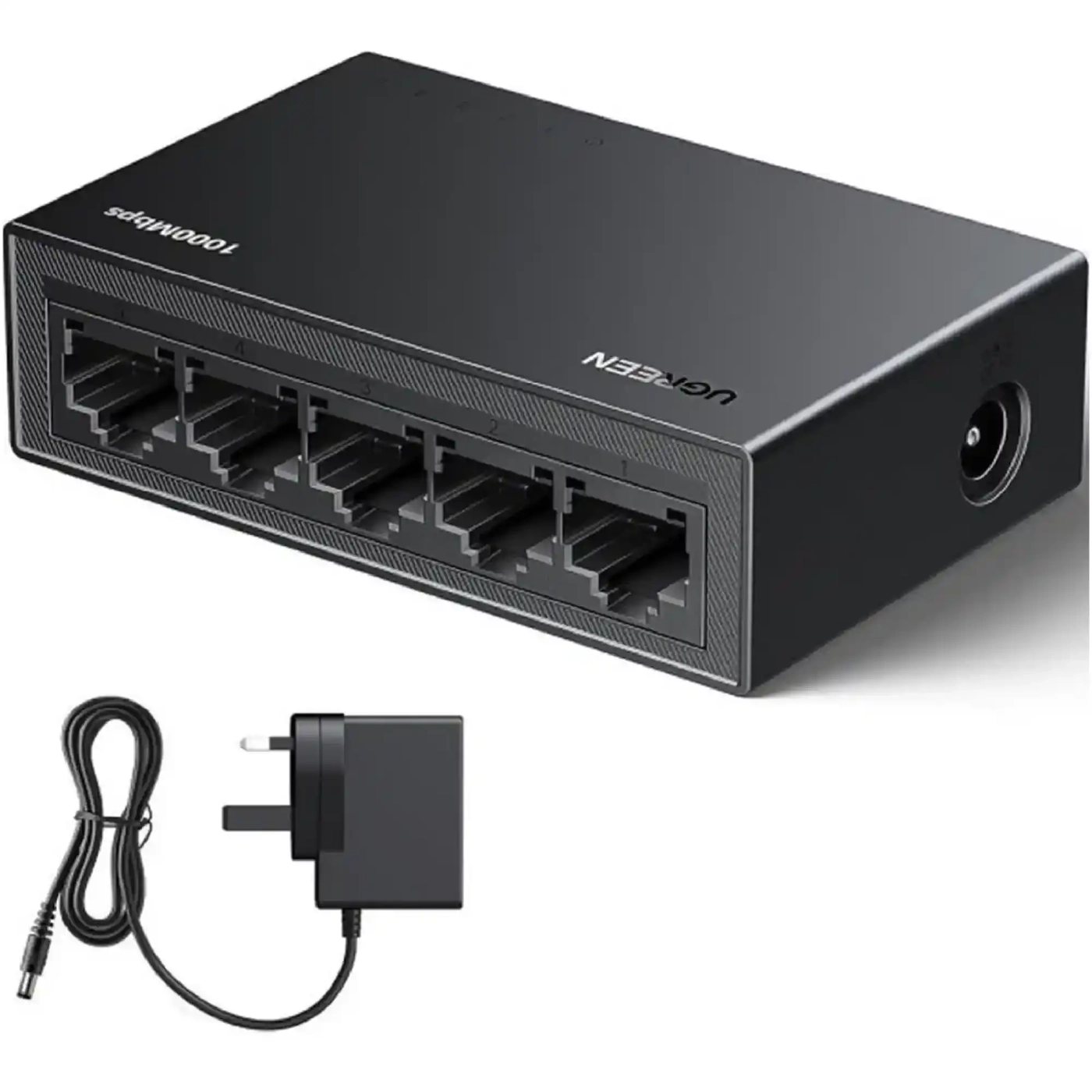 Купить Коммутатор Ugreen 5-Port Gigabit Ethernet Switch (CM833) - фото 2