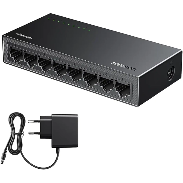 Купить Коммутатор Ugreen 8-Port Gigabit Ethernet Switch (35499EU) - фото 2