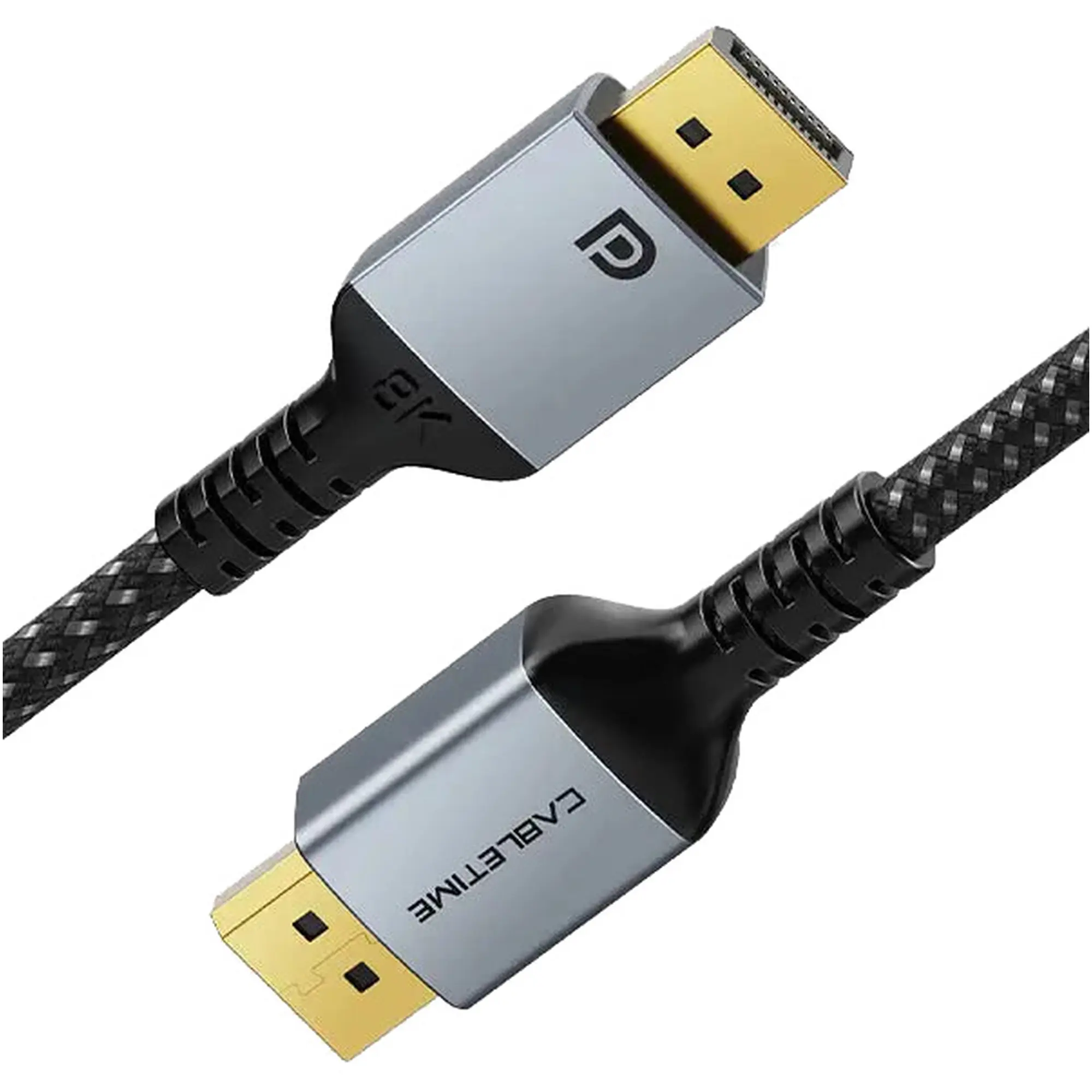 Купить Кабель Cabletime Premium 8K 60Hz DisplayPort 2м Black (CD11L) - фото 1