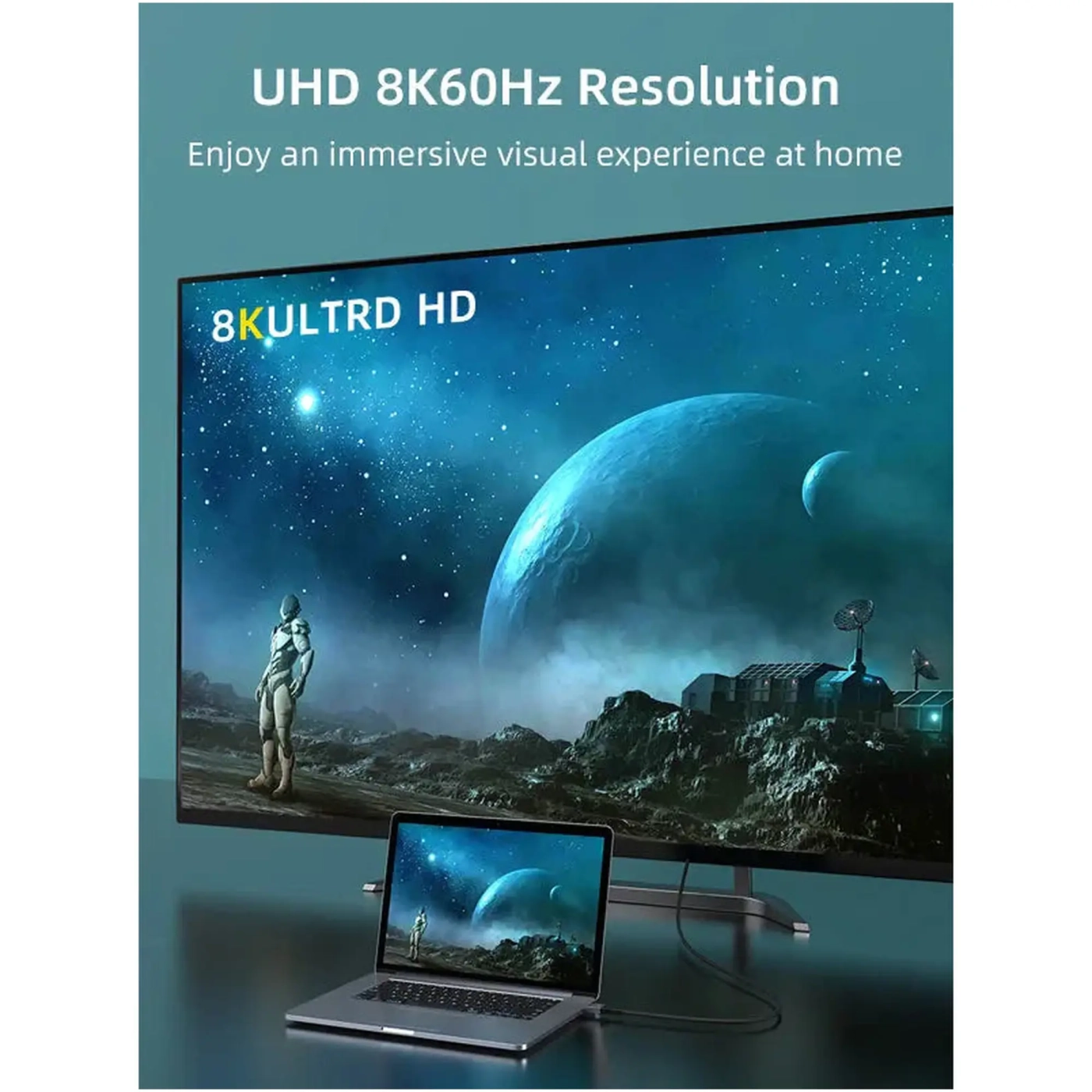 Купить Кабель Cabletime Premium 8K 60Hz DisplayPort 2м Black (CD11L) - фото 2