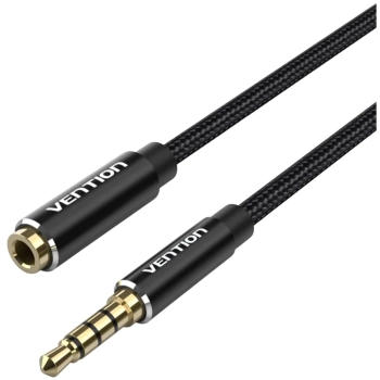 Купити Кабель Vention mini-jack 3.5mm 3м Black (BHBBI) - фото 1
