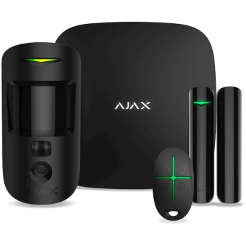 Купити Комплект охоронної сигналізації Ajax HDR StarterKit Cam Plus Black (000052844) - фото 1