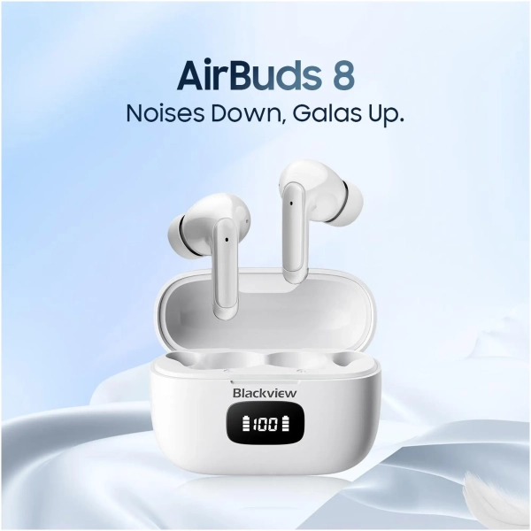 Купить Наушники BlackviewAirBuds 8 Arctic White (6931548315971) - фото 6