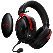 Купить Наушники HyperX Cloud III S Wireless/USB-A/USB-C Black/Red (A59Z0AA) - фото 5