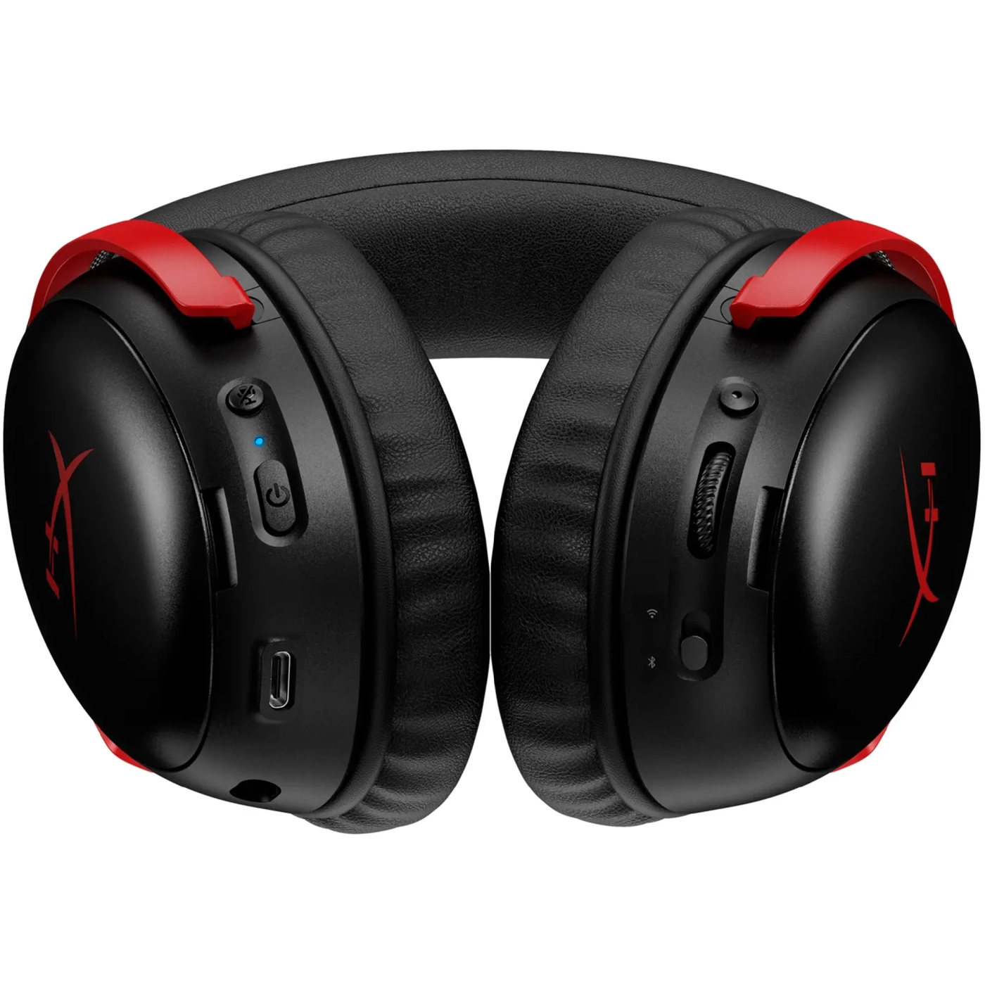 Купить Наушники HyperX Cloud III S Wireless/USB-A/USB-C Black/Red (A59Z0AA) - фото 6