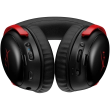 Купить Наушники HyperX Cloud III S Wireless/USB-A/USB-C Black/Red (A59Z0AA) - фото 6