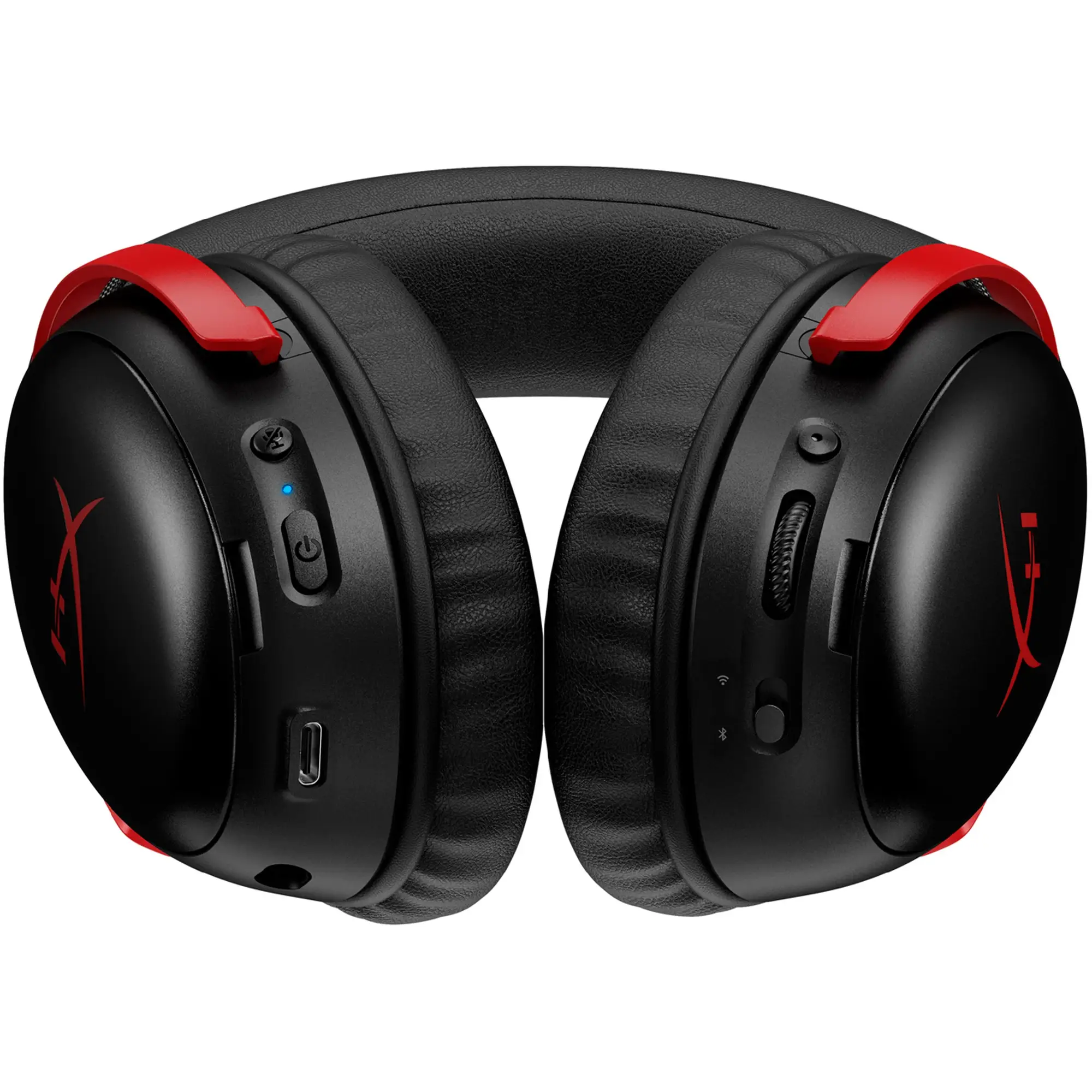 Купить Наушники HyperX Cloud III S Wireless/USB-A/USB-C Black/Red (A59Z0AA) - фото 6